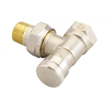 Клапан термостатичний  Danfoss RLV, DN 15, вх. 1/2" - вих. 1/2", кутовий, нікель 003L0143