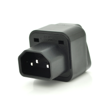 Перехідник на євророзетку  TEFAL F-F Black, в упаковці 20 штук, ціна за штуку