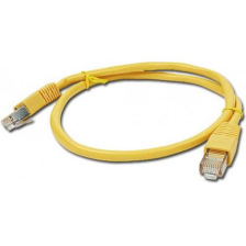 Патч-корд Cablexpert PP22-0.5M / Y, FTP, литой, 50u "штекер с защелкой, 0.5 м