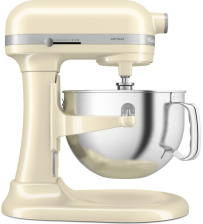 Планетарний міксер  KitchenAid Mixer Bowl-Lift 5.6L - Artisan 5KSM60SPX Creamy (5KSM60SPXEAC)