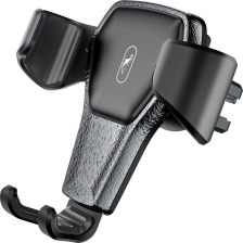 Автомобільний тримач SkyDolphin SH03 Gravity AirVent Black (SDAT-000087)