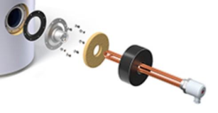 Електричний нагрівальний елемент  TESY ACS El Kit 3kW-PLUG AND PLAY V1404, 3 кВт, 6/4", 3 кВт, термос