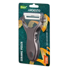 Овочечистка керамічна   Ardesto Fresh, кераміка, пластик, коричневий AR2101BR