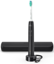 Зубна щітка Philips Sonicare 3100 series Black with case (HX3673/14)