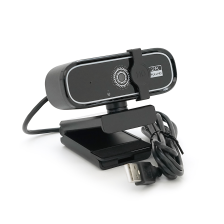  Вебкамера з гарнітурою Q1, 720p, автофокус, пласт. корпус, Black/Silver, Q100