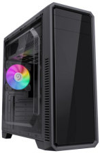 Корпус  Gamemax G561E-BK Black with window