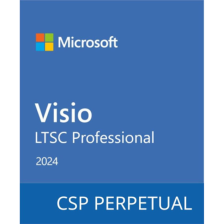 Офісний додаток  Microsoft Visio LTSC Professional 2024 Commercial Software, Perpetual (DG7GMGF0PN43_