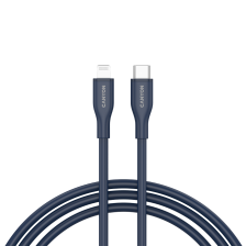 Кабель CANYON cable CLNM60 C-L 60W MFI 1m Silicon Blue