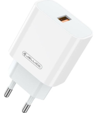 Зарядний пристрій Jellico AK165 1USB 22.5W White