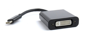 Перехідник Cablexpert USB Type-C на DVI A-CM-DVIF-01