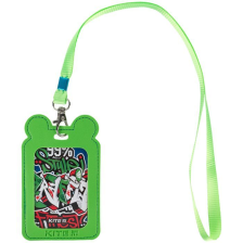 Бейдж  Kite вертикальний на шнурку, зелений (K24-296-2)