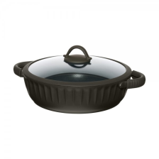 Сотейник з кришкою  RESTO 94006, 2 ручки, 28 см