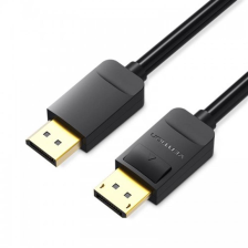 Кабель  Vention DisplayPort-DisplayPort, 1 m, v1.2, Black (HACBF)