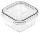 Контейнер для зберігання харчових продуктів   Ardesto Gemini 0.5л, боросилікатне скло, пластик, квадратна