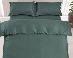 Простирадло  Ardesto Mix&amp;Match, 180х240см, 100% бавовна, сатин, зелений ART1824FSE
