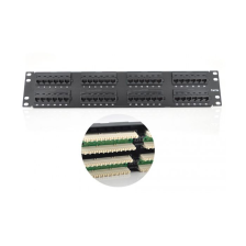 Патч-панель  19" 48хRJ-45 UTP 2U cat.5e Voltronic (09650)