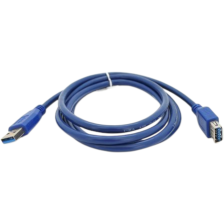 Кабель USB 3.0 AM/AF 1.5m blue Voltronic (YT-3.0AM\AF-1.5BL)