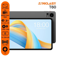Планшет Teclast T60 12" 8/256GB LTE Android сірий (6940709685563)