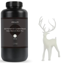 Фотополімерна смола  Creality Resin, Water Washable Plus 1кг, white (3302010047)