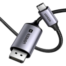Кабель  UGREEN CM556 8K USB-C to DisplayPort 2м Gray (25158)