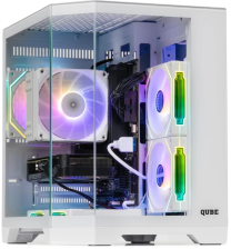 Корпус  QUBE Crystal ARGB White (CRYSTAL_GWNU3)