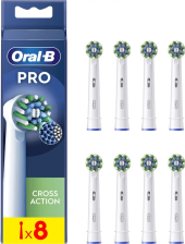 Насадка для зубної щітки  Oral-B Cross Action EB50RX (8) (8006540847855)