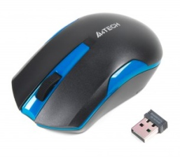 Миша A4-Tech G3-200N USB Black/Blue