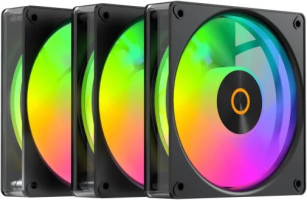 Кулер  Ocypus Gamma F12 Elite ARGB Reverse Blade Black 3pcs (GAMMA-F12-BK3AM01E-GL)