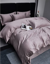 Комплект постільної білизни  SOHO Євро Boutique 200*230 Flowers Violet