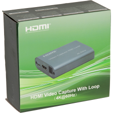 Карта відеозахоплення PowerPlant HDMI USB2.0 4k/60hz (HDVC7)