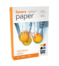 Фотопапiр  CW глянцева 230г/м2 A4 100л (PG230100A4)