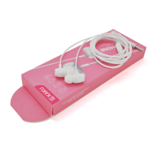 Навушники провідні  iKAKU KSC-382 ERMAN з мікрофоном, White, Bох