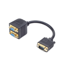 Сплітер  Gembird VGA 2 ports Black
