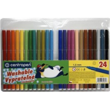 Фломастери Centropen 7790/24 Washable, 24 colors (7790/24 ТП)