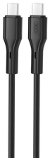 Кабель  XO NBQ231B Rock Series 60W Type-C / Type-C 1m Black (NBQ231B_Black)