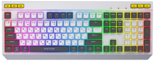Клавіатура  Hator Icefall USB White (HTK405UA)