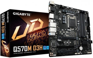 Материнська плата  Gigabyte Q670M D3H DDR4