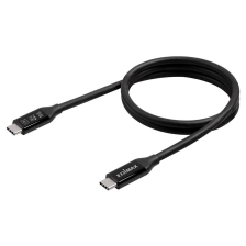 Кабель  Edimax UC4 V2 USB Type-C - USB Type-C (M/M), Thunderbolt 3, 240 W, 20 V, 5 A Max, 1 м, Black 