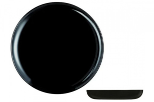 Блюдо  LUMINARC FRIENDS TIME BLACK /29 см  (P6363)