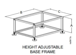 Опорна рама  R1 під кондиціонер Uniflair AMICO 21TB008CDZ1