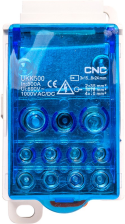 Розподільчий блок  CNC FTUKK500 500A, на DIN-рейку (NV821815)