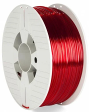 Пластик для 3D-принтера  Verbatim PETG, 1.75 мм, 1 кг, red-transparent (55054)