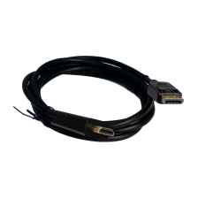 Кабель мультимедійний  DisplayPort M to HDMI M 1.8m 4K60Hz black Patron (PN-DP-HDMI-18)