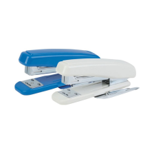 Степлер пластиковий 25 аркушів, скоби №24, 26, синій Comix (B2984-BL)
