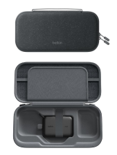 Зарядний чохол  Belkin для Nintendo Switch 2 Charcoal (ENA001hqCH-V2)