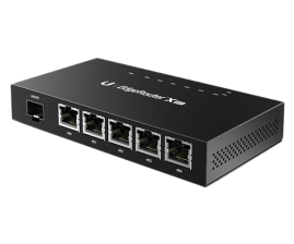 Маршрутизатор Ubiquiti EdgeRouter X SFP (ER-X-SFP)(Dual-Core 880/256MB, 5xLAN, 1xSFP, PoE Out)