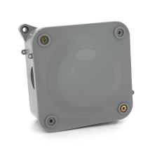 Коробка розподільна зовнішня  PIPO Р30 110х110х60мм; IP54; пластик; (РР) 4 гермовводи; сіра; Q50