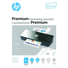 Плівка для ламінування  HP Premium Pouches A4 pre-punched, 125 Mic, 228 x 303, 25 pcs