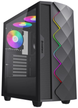 Корпус  GameMax Diamond CP Black без БЖ (Black Diamond CP)