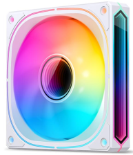 Кулер  JONSBO FR-505W ARGB White (120mm, 800-1800RPM, 30dB, 4pin+LED 3pin)